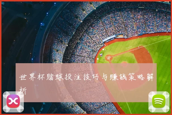 世界杯赌球投注技巧与赚钱策略解析