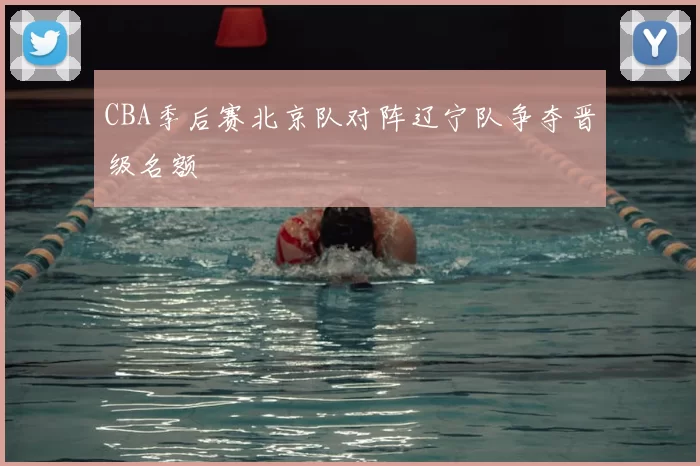 CBA季后赛北京队对阵辽宁队争夺晋级名额