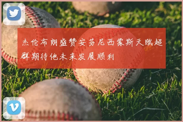 杰伦布朗盛赞安芬尼西蒙斯天赋超群期待他未来发展顺利