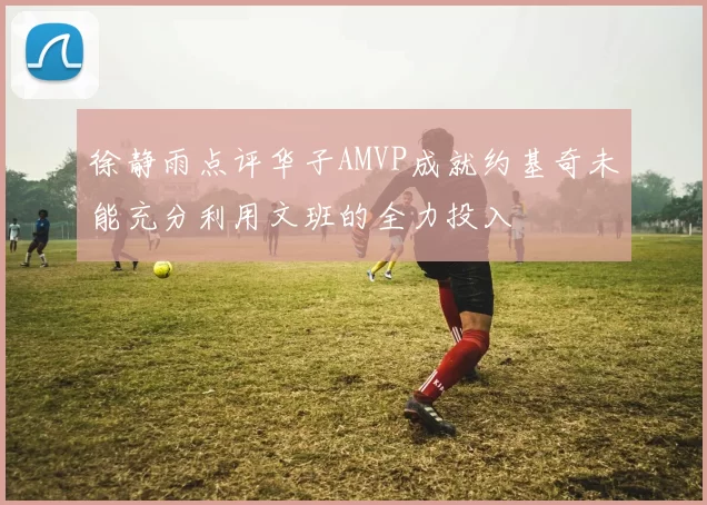 徐静雨点评华子AMVP成就约基奇未能充分利用文班的全力投入