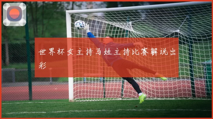 世界杯女主持马姓主持比赛解说出彩