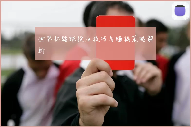世界杯赌球投注技巧与赚钱策略解析