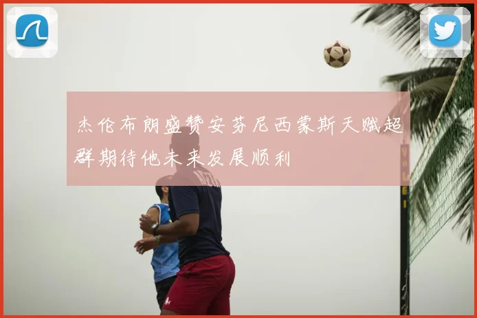 杰伦布朗盛赞安芬尼西蒙斯天赋超群期待他未来发展顺利